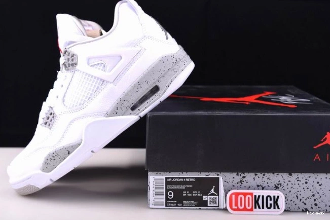 Cheap 4 Jordan White (2021) Retro Oreo CT8527-100 0718